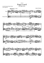 Andrei Fridman - Fugue a-moll (arr. for Viola & Octave Viola by Mikhail Iakovlev)